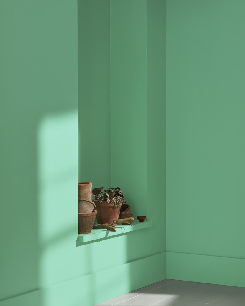 Painted wall in Mermaid's Tale 577