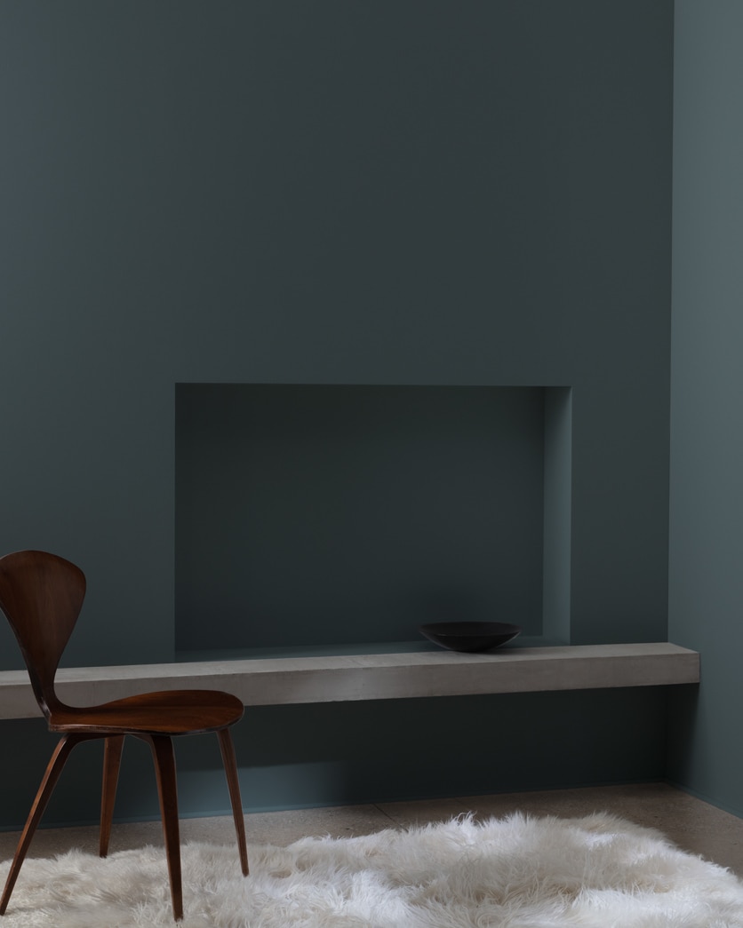 Painted wall in Midnight 2131-20