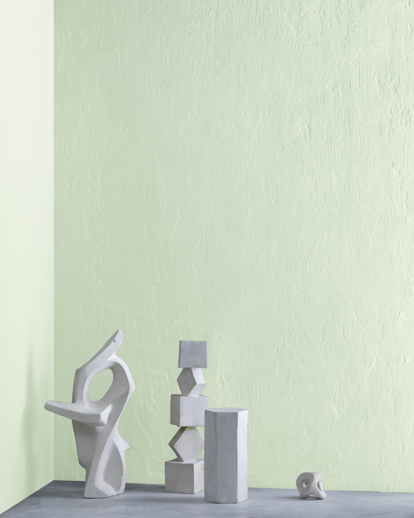 Painted wall in Mint Chocolate Chip 436
