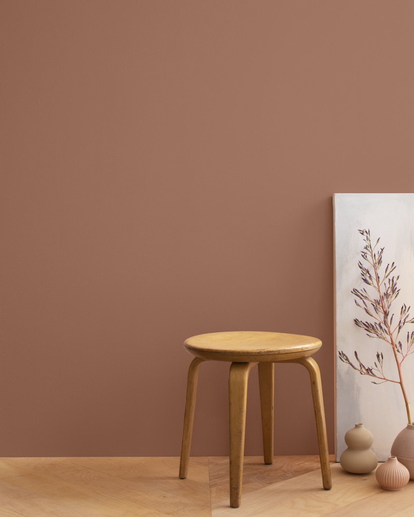 Painted wall in Mountain Retreat 1176