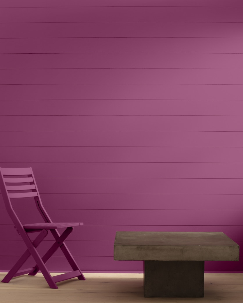 Painted wall in Mulberry 2075-20