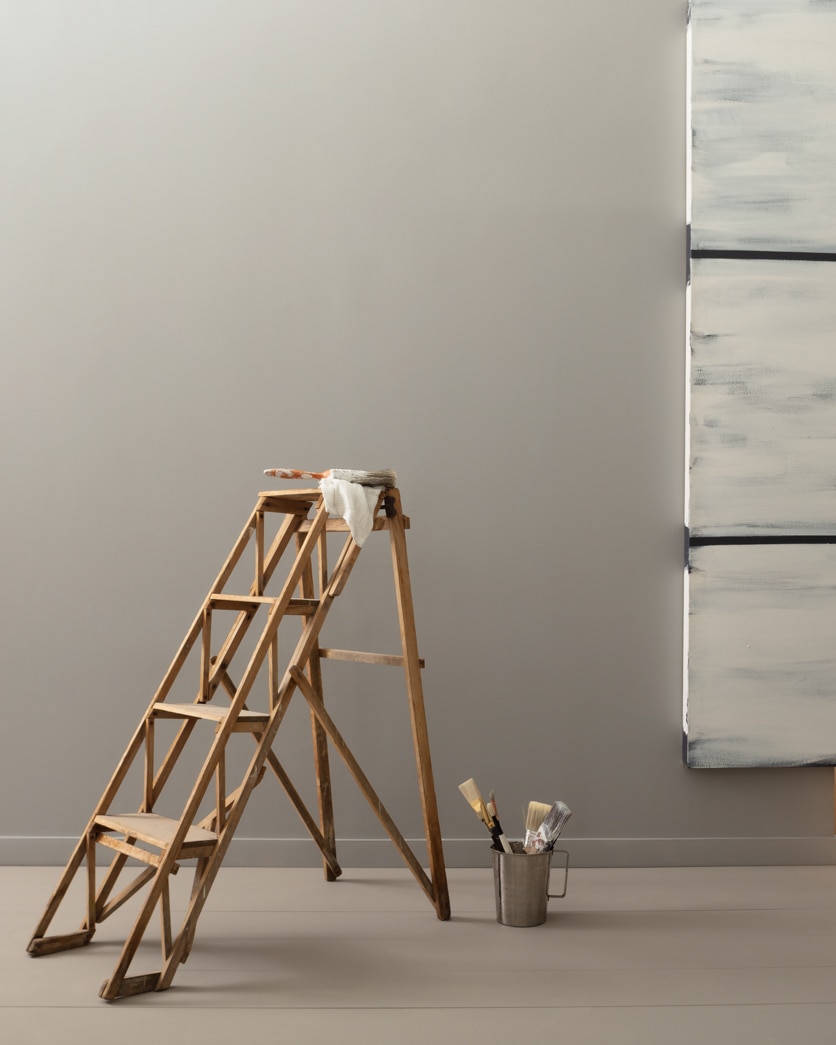 Painted wall in Museum Piece CSP-40