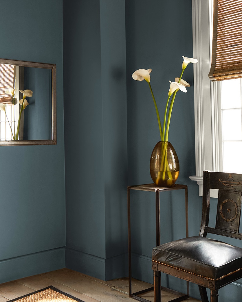 Painted wall in Navy Masterpiece 1652