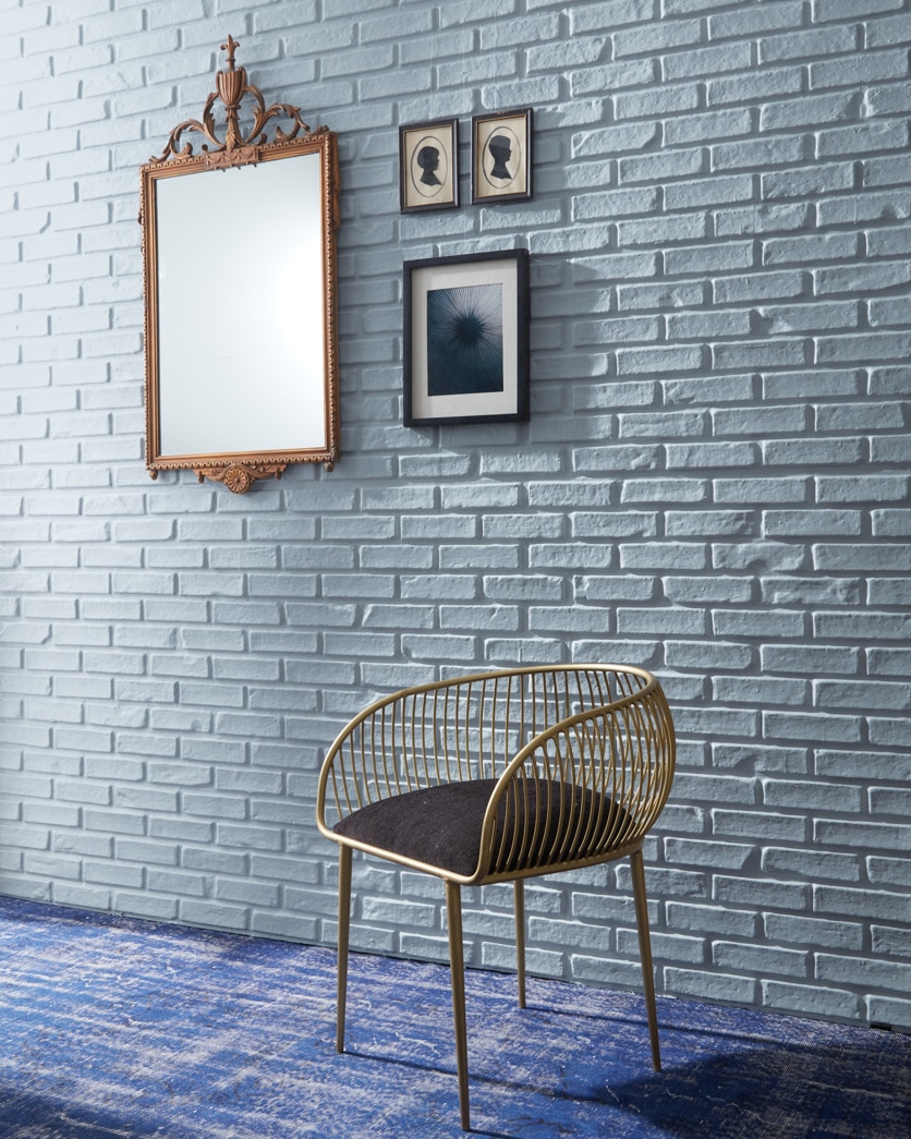 Painted wall in New Hope Gray 2130-50