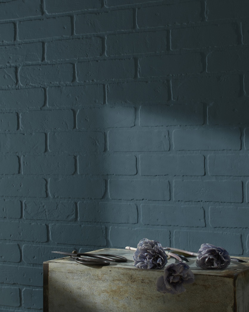 Painted wall in Newburg Green HC-158