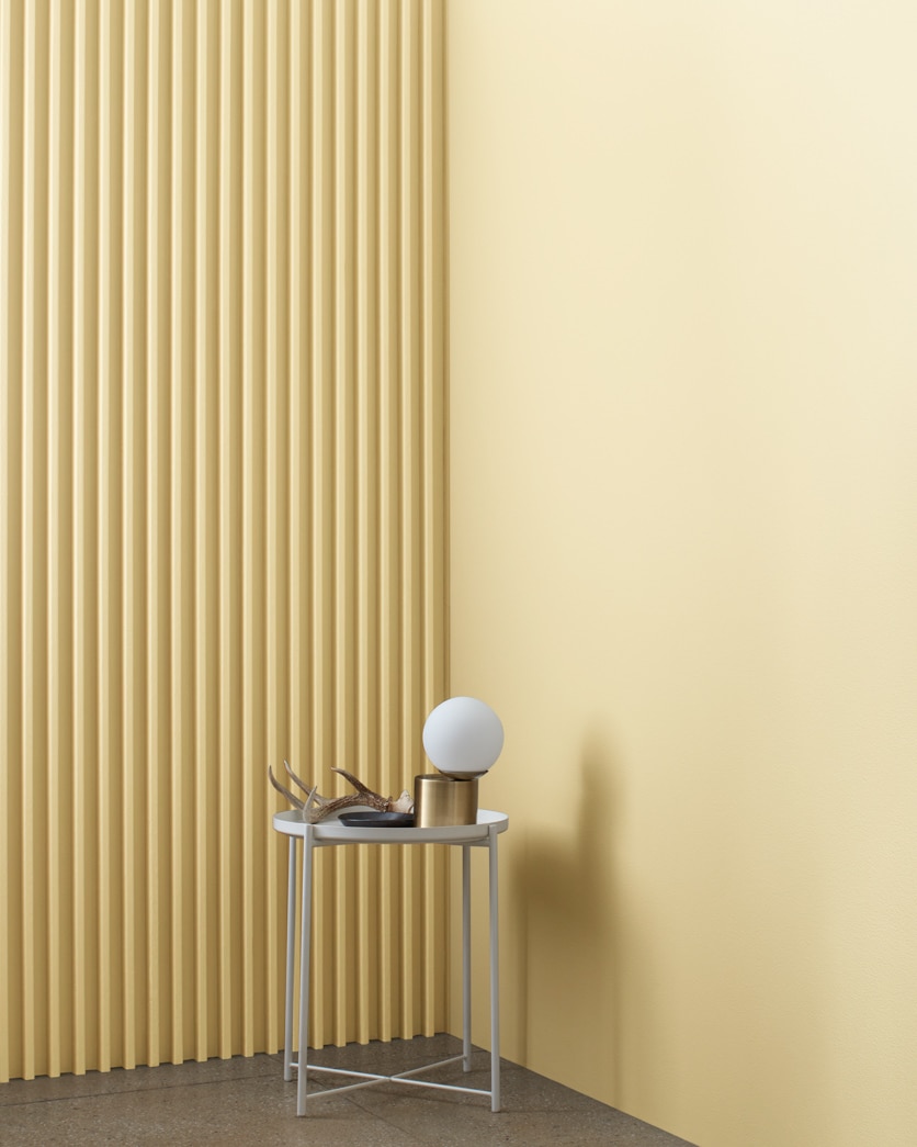 Painted wall in Norfolk Cream 261