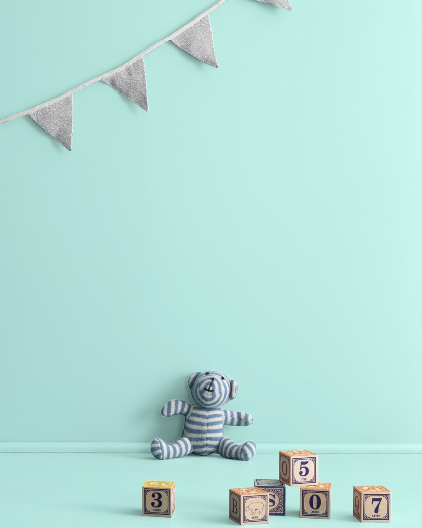 Painted wall in Ocean Spray 2047-60