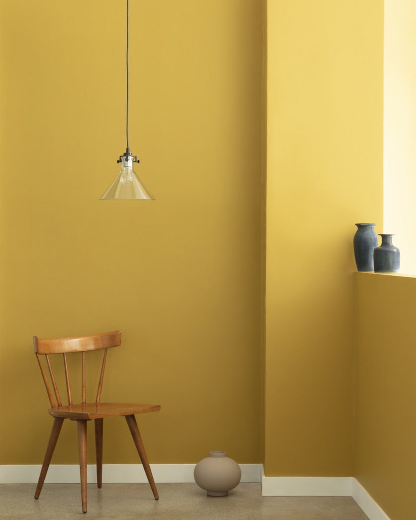 Painted wall in Ochre 2151-30
