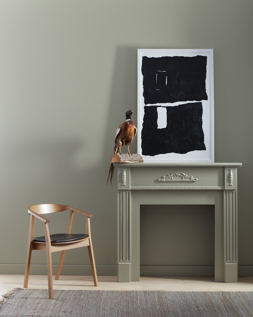 Painted wall in Oilcloth CSP-760