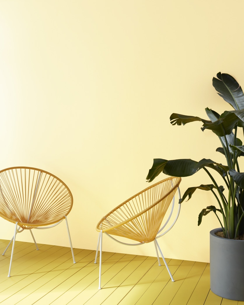 Painted wall in Old Straw Hat 337