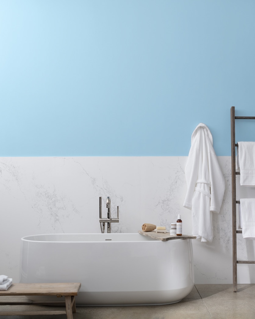 Painted wall in Palatial Skies 800