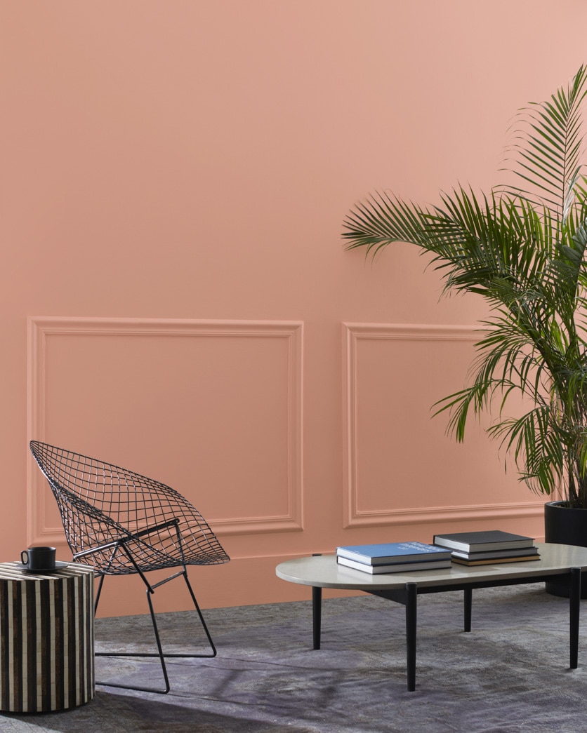 Painted wall in Palazzo Pink 1193