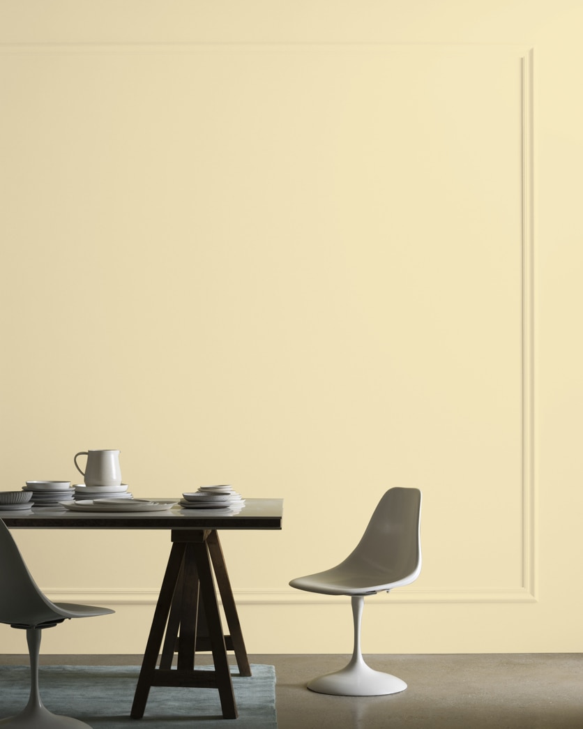 Painted wall in Pale Moon OC-108