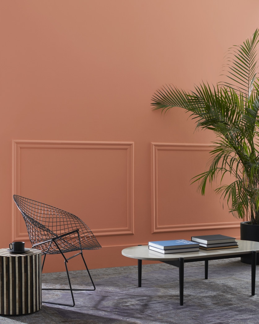 Painted wall in Patina 1195