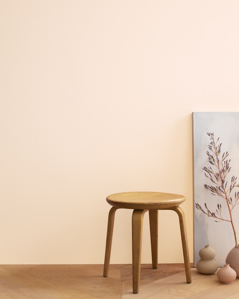 Painted wall in Peach Cooler 022