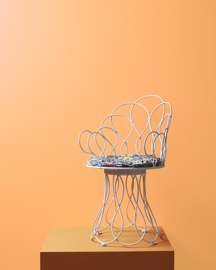 Painted wall in Peach Sorbet 2015-40