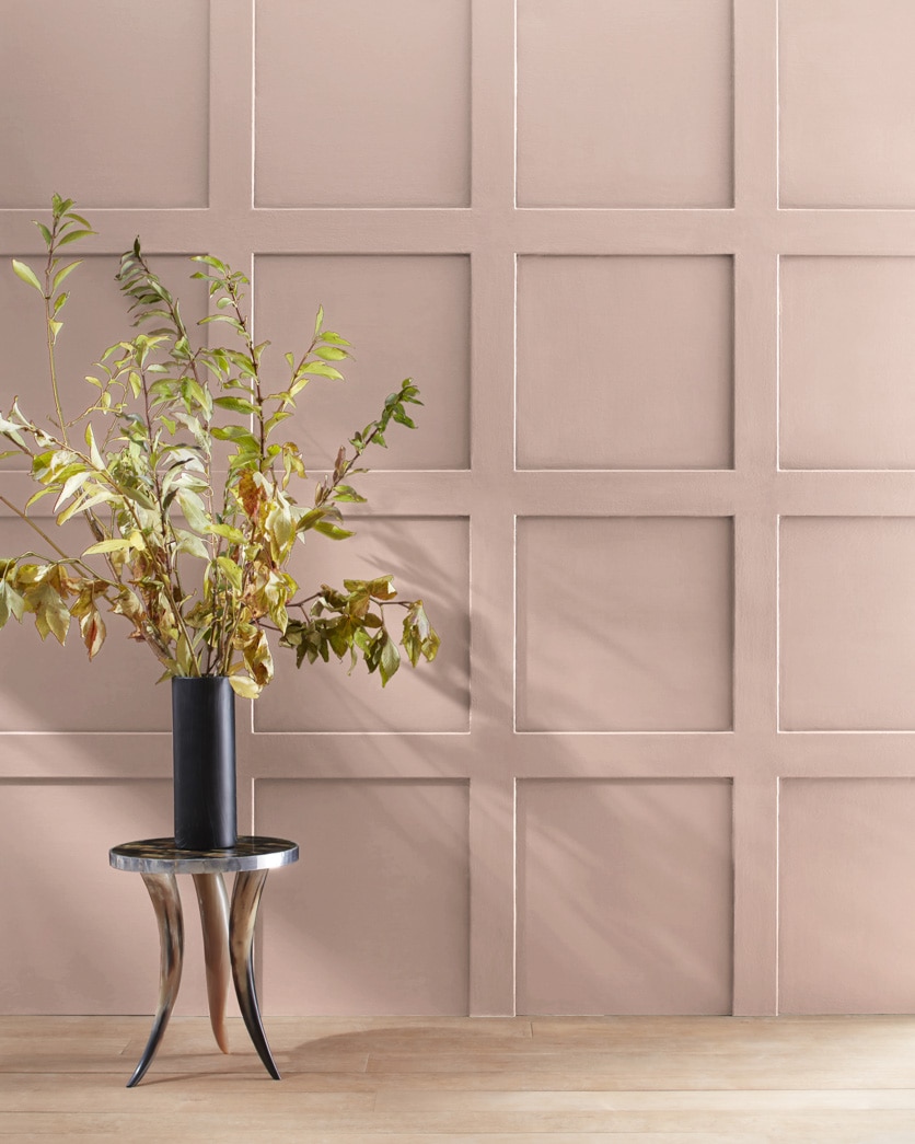 Painted wall in Pebble Stone 2100-50