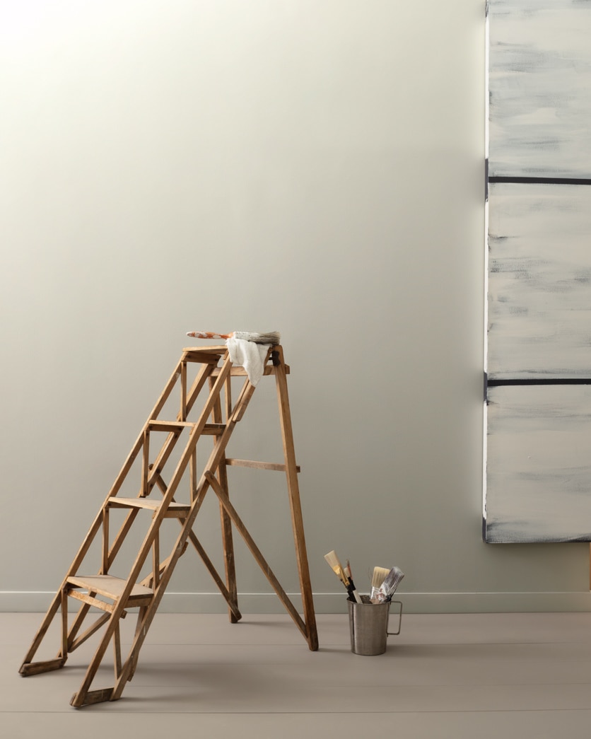 Painted wall in Penthouse CSP-35