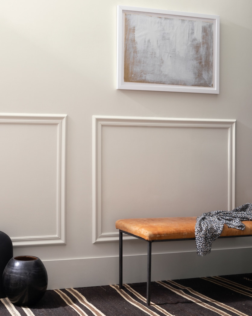 Painted wall in Picket Fence CSP-370