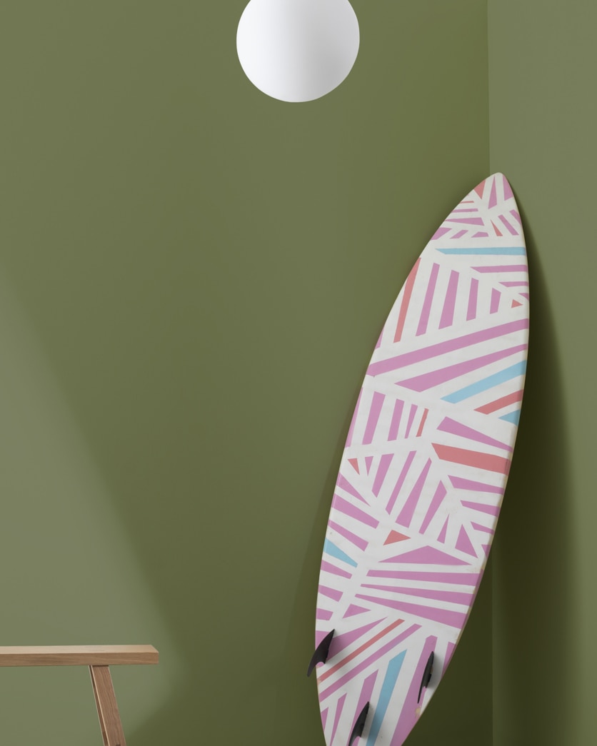 Painted wall in Pine Brook 490