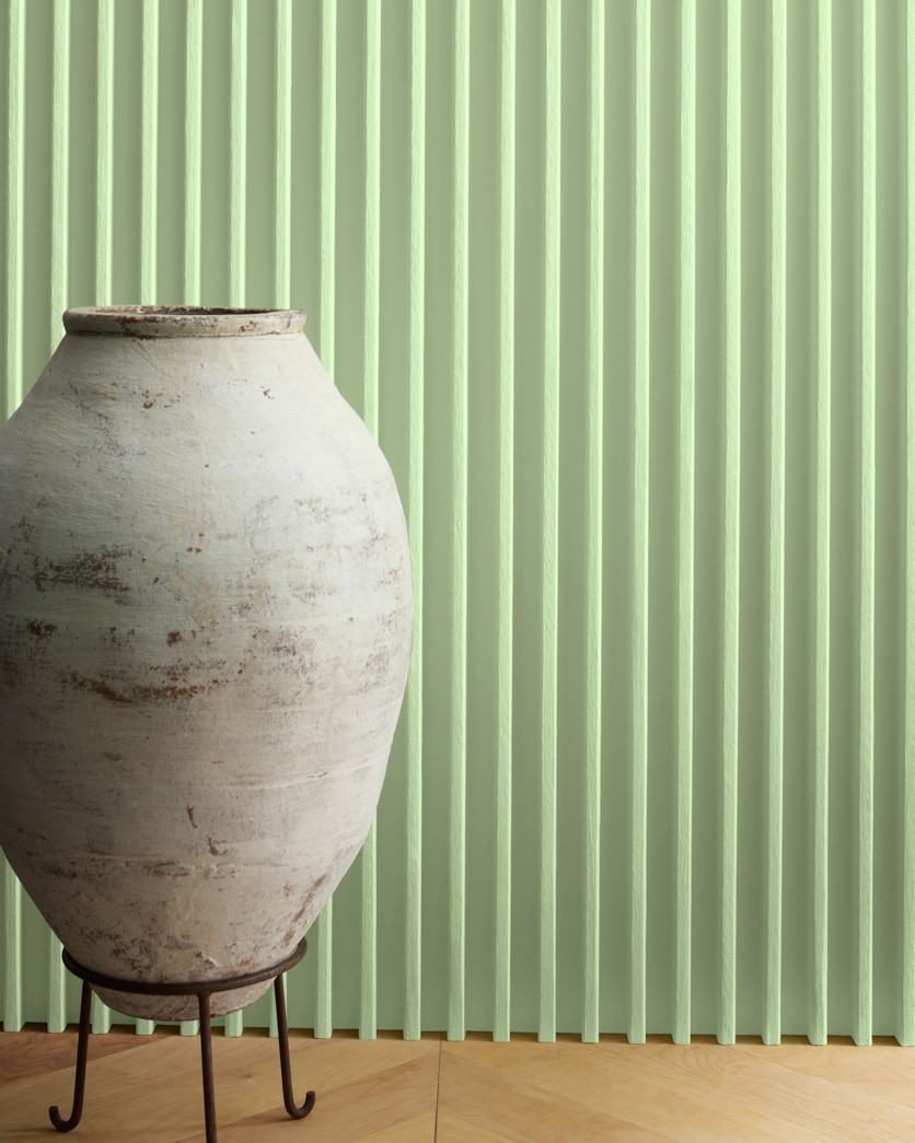 Painted wall in Pine Sprigs 423