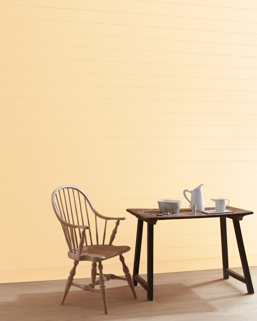 Painted wall in Pineapple Smoothy 142