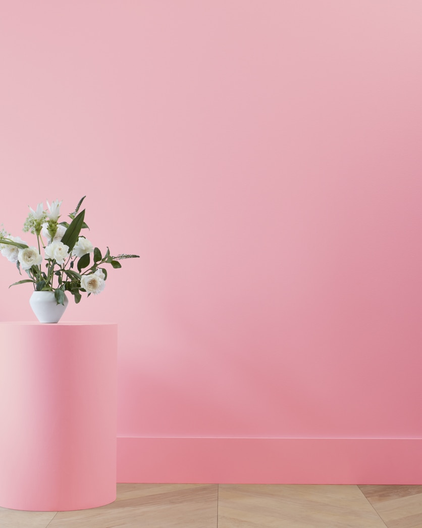 Painted wall in Pink Blossom 2081-40