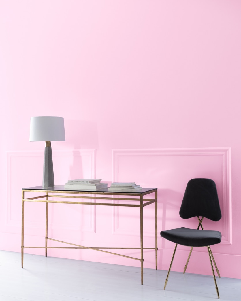 Painted wall in Pink Cherub 2079-60