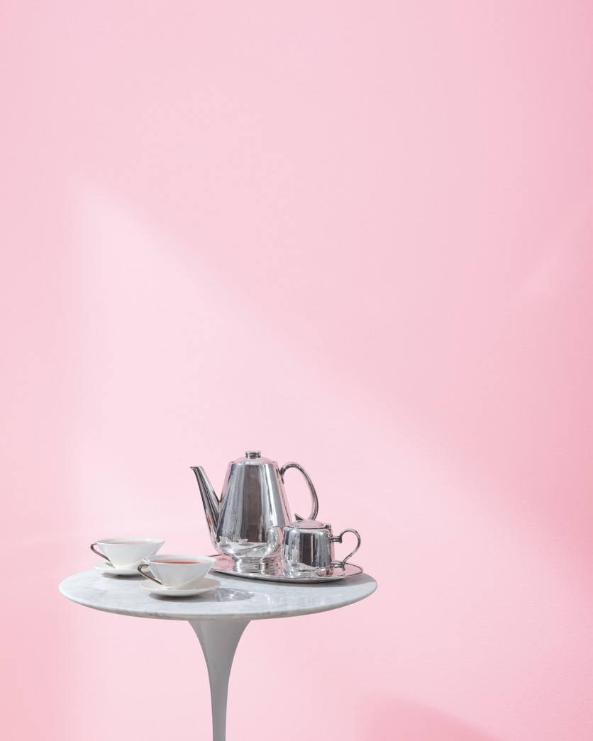 Painted wall in Pink Parfait 2004-60