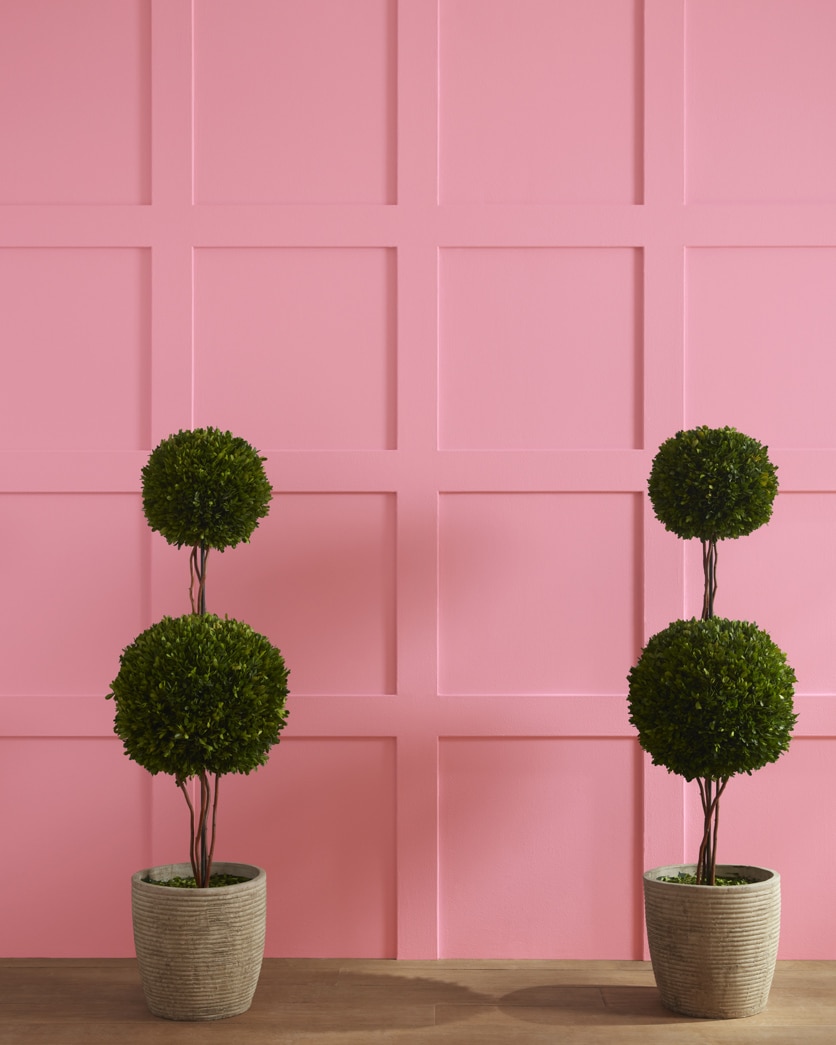 Painted wall in Pink Ribbon 1340