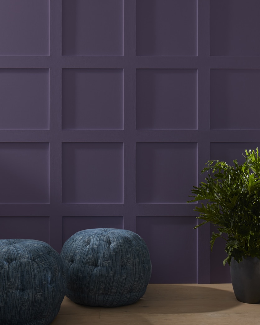 Painted wall in Plum Royale 2070-20