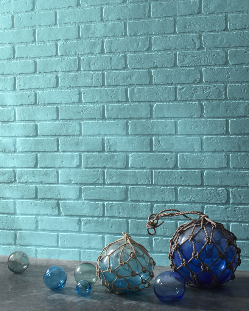Painted wall in Pool Blue 2052-50