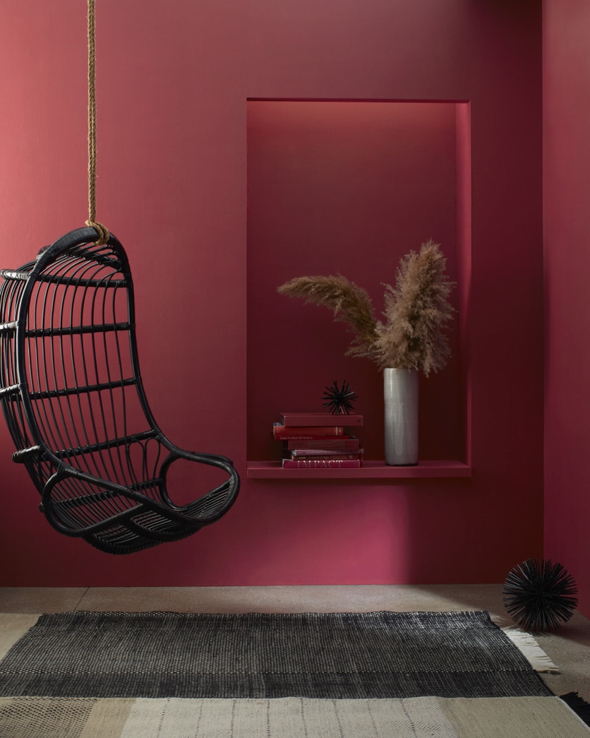 Painted wall in Pottery Red 2085-20