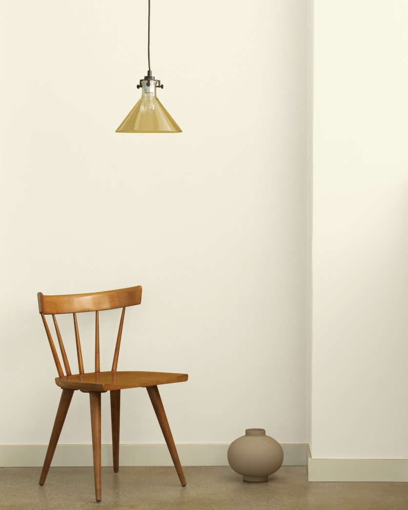 Painted wall in Powder Sand 2151-70