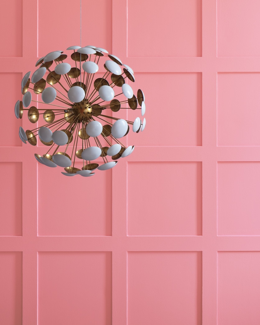 Painted wall in Pretty in Pink 1334