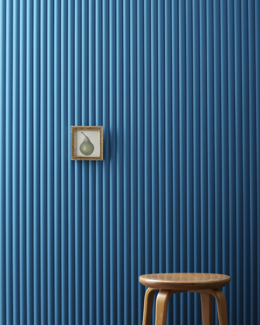 Painted wall in Prussian Blue CW-625