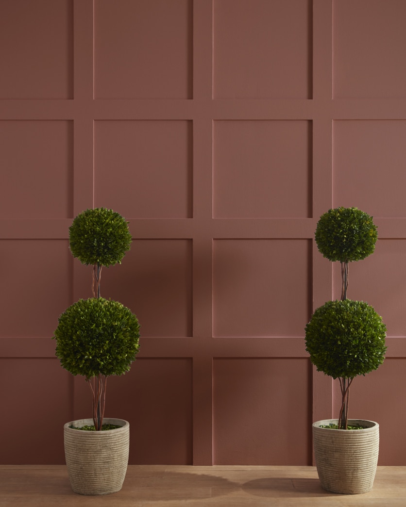 Painted wall in Pueblo Brown 2102-30