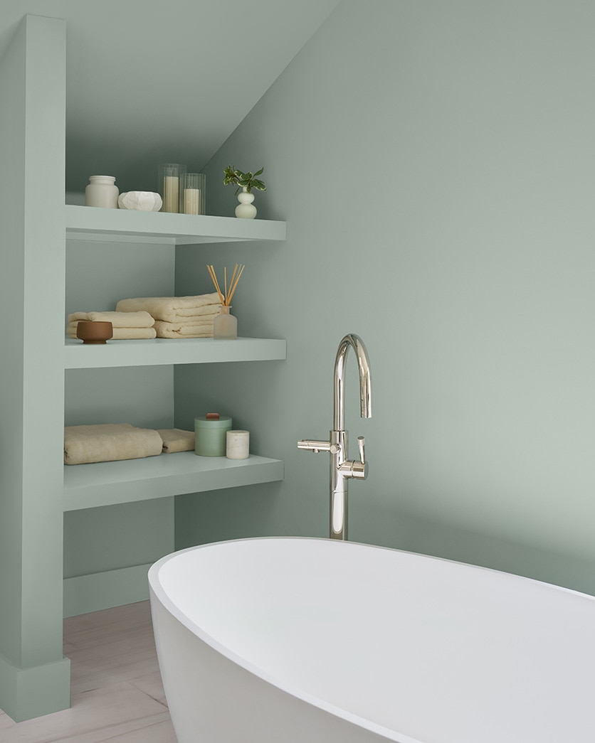 Painted wall in Raindance CC-680