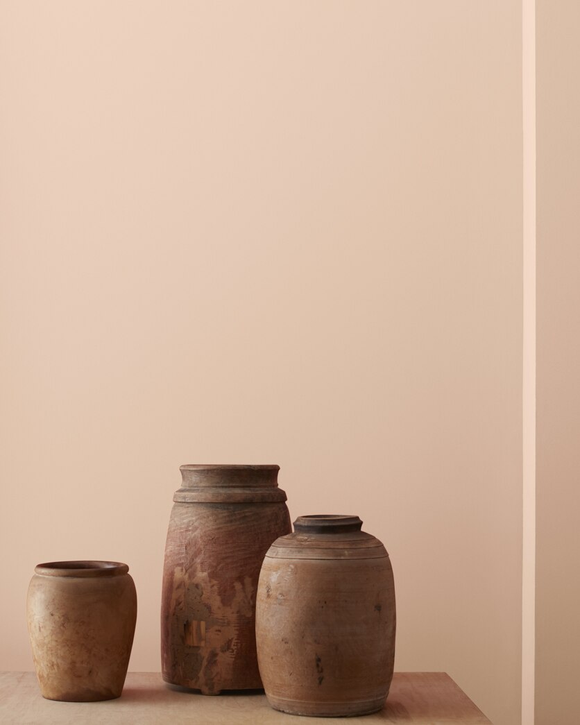 Painted wall in Raleigh Peach CW-205