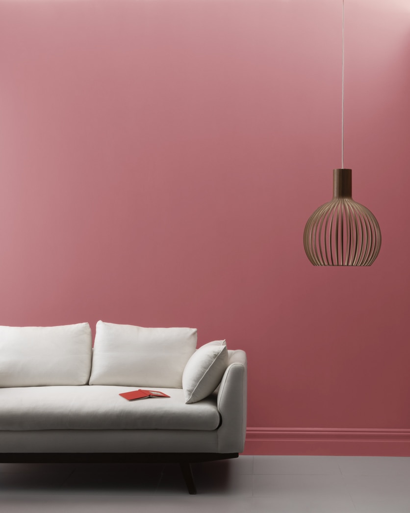 Painted wall in Raspberry Glacé CSP-430