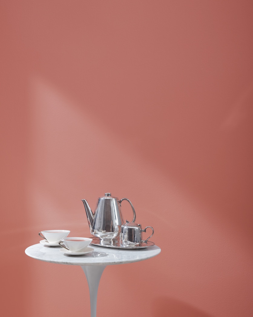 Painted wall in Raspberry Parfait 2172-40