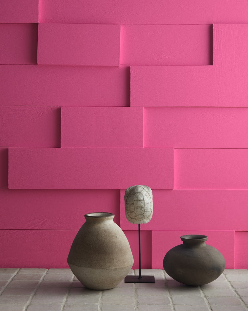Painted wall in Razzle Dazzle 1348