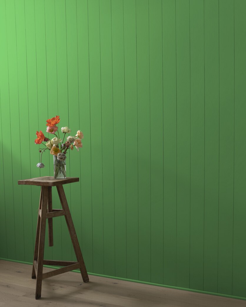 Painted wall in Richmond Green 553