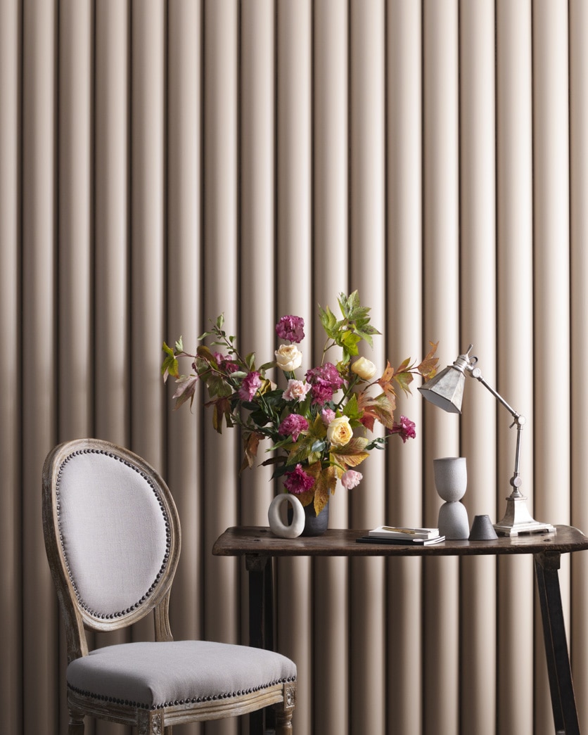 Painted wall in Rose Dust 1010