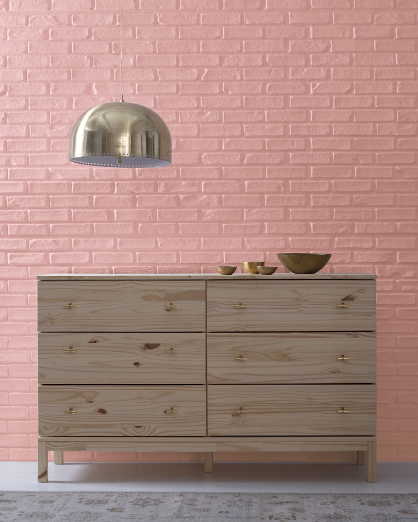 Painted wall in Rosy Tan 2091-50