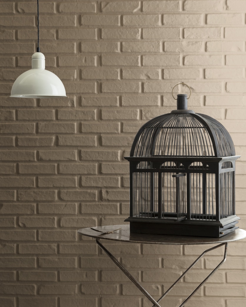 Painted wall in Rustic Taupe 999