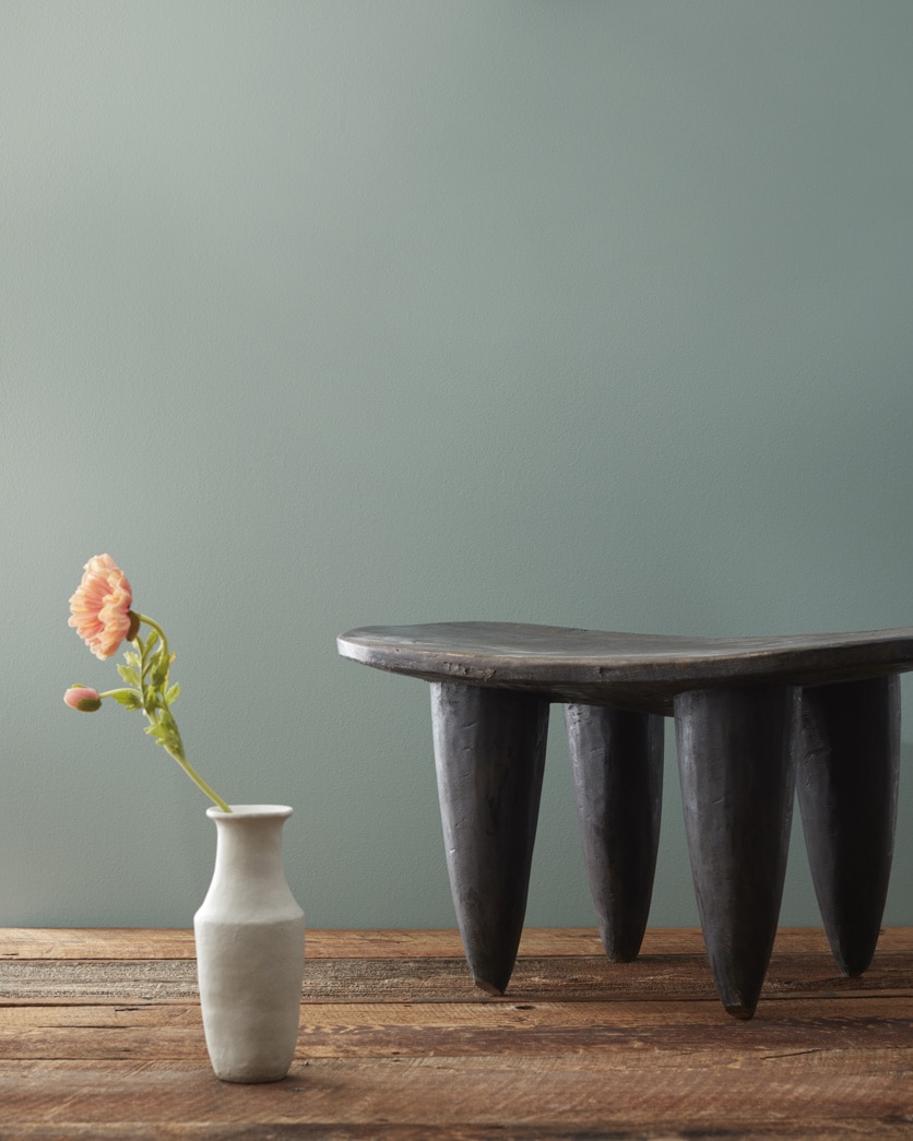 Painted wall in Sea Glass CSP-735