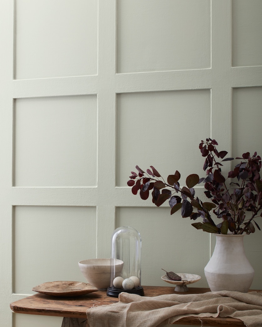 Painted wall in Sea Haze 2137-50