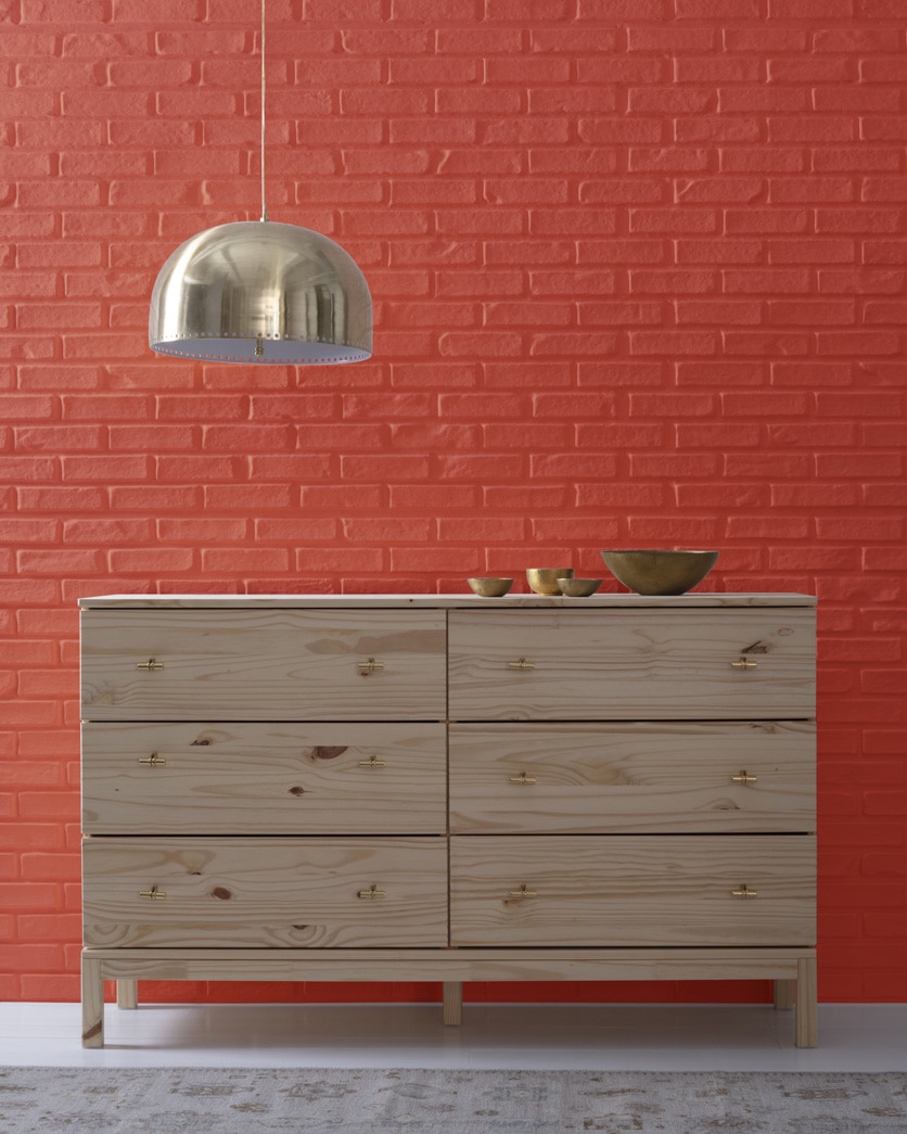 Painted wall in Shy Cherry 2007-20