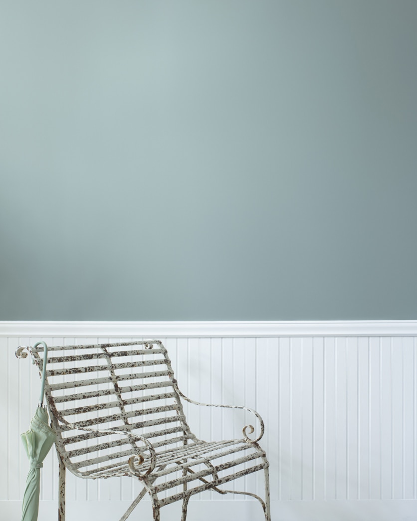 Painted wall in Silken Blue CSP-670